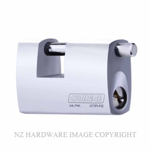 CARBINE C73 FE STEEL PUCK STYLE PADLOCK 10.25MM SHACKLE KD