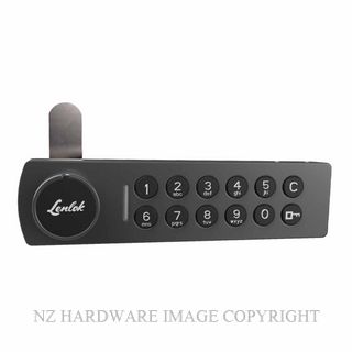 LENLOK LDL-2H-RH-BL-KIT LENLOK DIGITAL LOCKER LOCK HORIZONTAL RIGHT HAND MATT BLACK