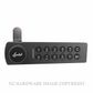 LENLOK LDL-2H-RH-BL-KIT LENLOK DIGITAL LOCKER LOCK HORIZONTAL RIGHT HAND MATT BLACK