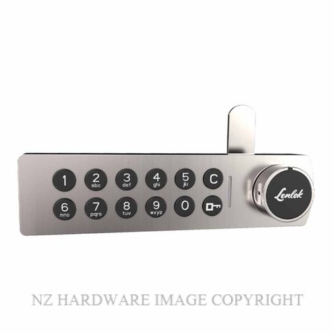 LENLOK LDL-2H-LH-SIL-KIT LENLOK DIGITAL LOCKER LOCK HORIZONTAL LEFT HAND SILVER