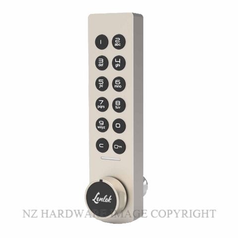 LENLOK LDL-2V-SIL-KIT LENLOK DIGITAL LOCKER LOCK VERTICAL SILVER