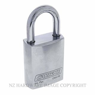 CARBINE C45-FE STEEL PADLOCK 8MMX30MM MOLY SHACKLE KD