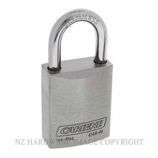 CARBINE C45-M STAINLESS STEEL MARINE PADLOCK 8MMX30MM SS SHACKLE