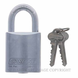 CARBINE C50 FE STEEL PADLOCK MOLY SHACKLE