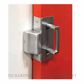 CAVITY SLIDERS CL400W0100 BARN DOOR STRIKE SATIN CHROME