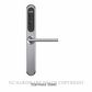 E LOK 905B 0 SS 9B RAISED BUTTON SMART LOCK SMART LEVER SET SATIN STAINLESS