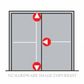 DORMAKABA PHA208 PANIC BOLT SILVER