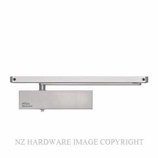 MILES NELSON MNC8624CA CAM ACTION DOOR CLOSER 2-4 SLIDE ARM SATIN CHROME