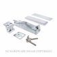 CARBINE 3386AA HEAVY DUTY PATIO BOLT SATIN CHROME