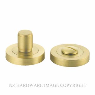 IVER 17197 BERLIN ROUND PRIVACY TURN BRUSHED GOLD