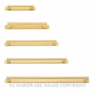 IVER 17200B-17204B CABINET PULL WITH BACKPLATE BRUSHED GOLD