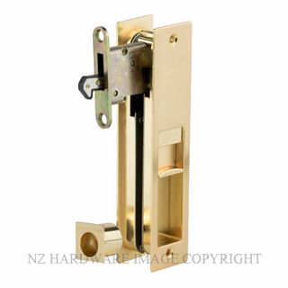 SYLVAN C3BK.SB CAVITY SLIDER PRIVACY SET SATIN BRASS