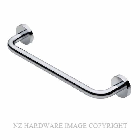 HEIRLOOM AUCTR300 AURA CONTOUR T/RAIL 300MM CHROME PLATE