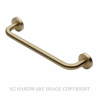 HEIRLOOM AUCTR300BB AURA CONTOUR T/RAIL 300MM BRUSHED BRASS