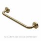 HEIRLOOM AUCTR300BB AURA CONTOUR T/RAIL 300MM BRUSHED BRASS