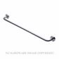 HEIRLOOM AUCTR600 AURA CONTOUR T/RAIL 600MM CHROME PLATE