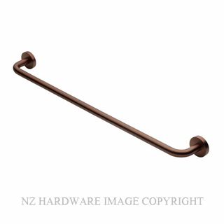 HEIRLOOM AUCTR600BC AURA CONTOUR T/RAIL 600MM BRUSHED COPPER
