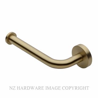HEIRLOOM AUCTRNBB AURA CONTOUR T/ ROLL HOLDER BRUSHED BRASS