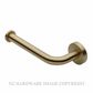 HEIRLOOM AUCTRNBB AURA CONTOUR T/ ROLL HOLDER BRUSHED BRASS