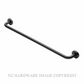 HEIRLOOM AUCTR600GM AURA CONTOUR T/RAIL 600MM GUNMETAL