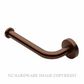 HEIRLOOM AUCTRNBC AURA CONTOUR T/ROLL HLDR BRUSHED COPPER
