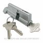 SCHLAGE OFFSET KEY & TURN EURO CYLINDERS SATIN CHROME