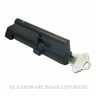 SCHLAGE SRP33044B 80MM 5P KD 35-45 EURO KEY-TURN CYLINDER MATT BLACK
