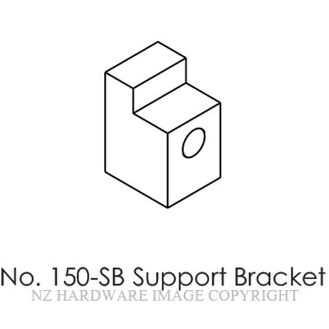 BRIO 150-SB SUPPORT BRACKET SATIN STAINLESS