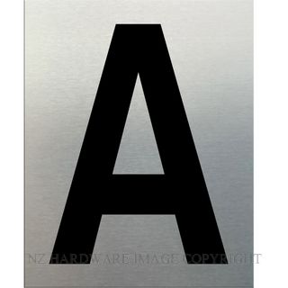 MARKIT GRAPHICS 2LN 50MM LETTER A SA BLACK ON SILVER