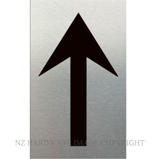 MARKIT GRAPHICS 2LN 50MM ARROW SYMBOL SA BLACK ON SILVER