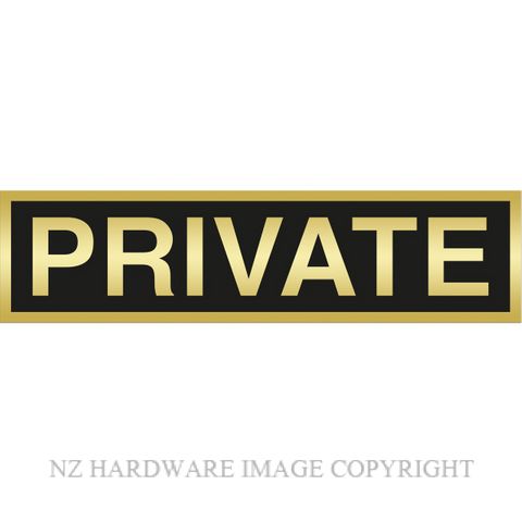 MARKIT GRAPHICS DLS252 PRIVATE SIGN SA GOLD ON BLACK