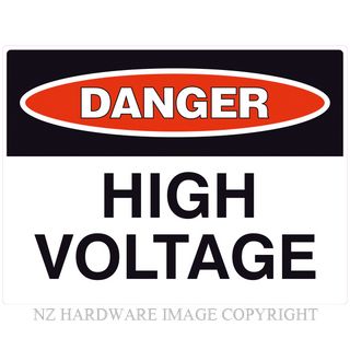 MARKIT GRAPHICS PVCI1205 DANGER HIGH VOLTAGE SIGN 400X300MM