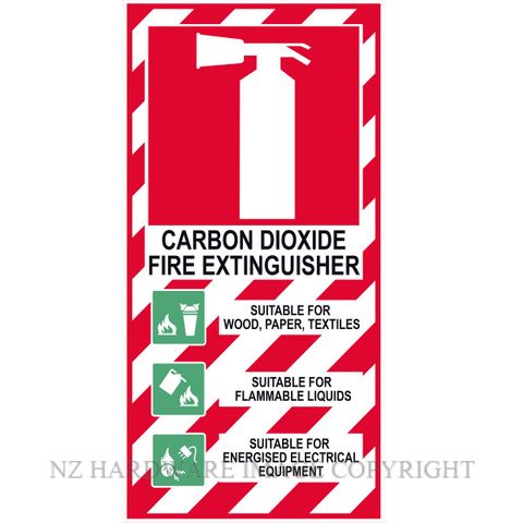 MARKIT GRAPHICS PVCI1236 FIRE EXT DRY POWDER SIGN 200X400MM