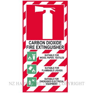 MARKIT GRAPHICS PVCI1236 FIRE EXT DRY POWDER SIGN 200X400MM