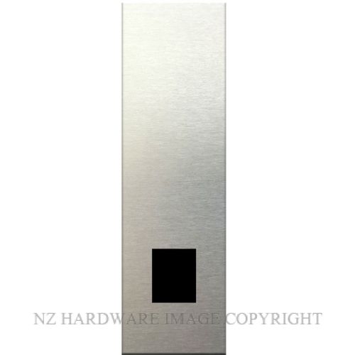 MARKIT GRAPHICS SL 75MM / SLASH SYMBOL SA BLACK ON SILVER