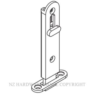 BRIO 360SN FLUSH BOLT 110MM SN SATIN NICKEL