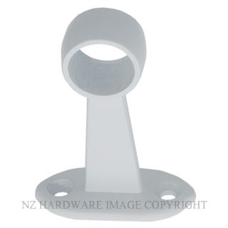 MILES NELSON 024 TOWEL BRACKET CENTRE 19MM WHITE