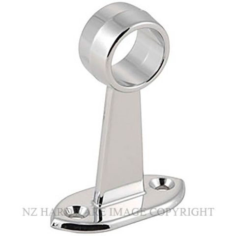 MILES NELSON 024 TOWEL BRACKET CENTRE 19MM SATIN CHROME