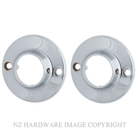 MILES NELSON 107 END FLANGE 25MM CHROME PLATE