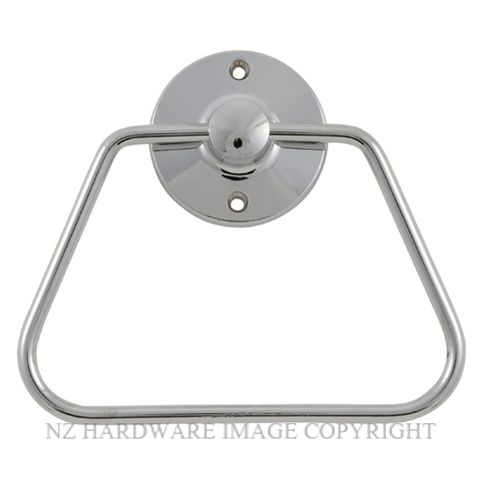 MILES NELSON TOWEL RING 114 CHROME PLATE
