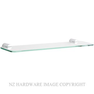 ALEXANDER MIYA GLASS SHELF CHROME PLATE