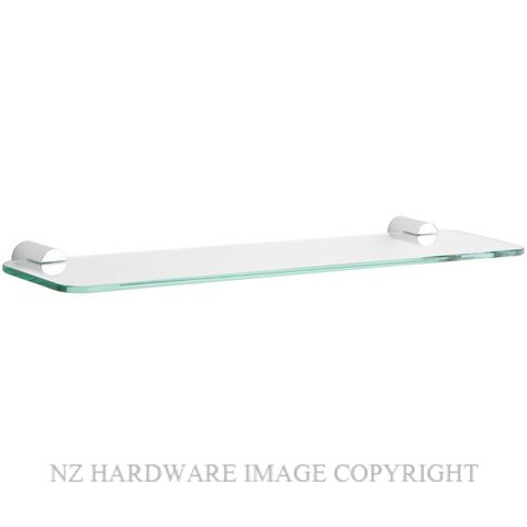 ALEXANDER MIYA GLASS SHELF CHROME PLATE