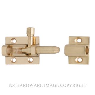 MILES NELSON 262 SOCKET BOLT 08 X 35 POLISHED BRASS