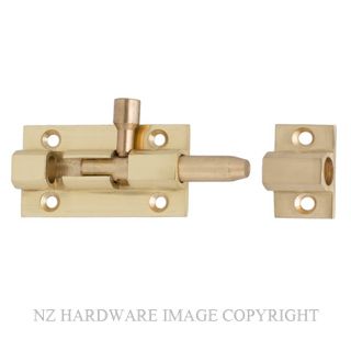 MILES NELSON 262 SOCKET BOLT 08 X 50 POLISHED BRASS