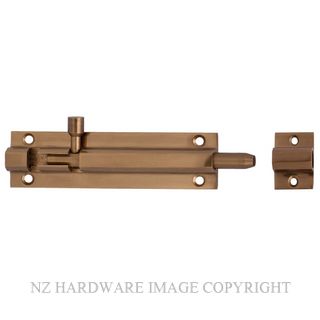 MILES NELSON 262 SOCKET BOLT 08 X 100 FLORENTINE BRONZE