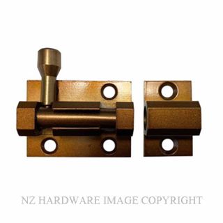 MILES NELSON 262 SOCKET BOLT 08 X 35 FLORENTINE BRONZE