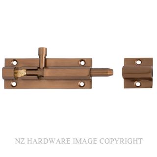 MILES NELSON 262 SOCKET BOLT 08 X 75 FLORENTINE BRONZE