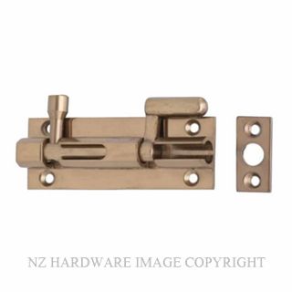 MILES NELSON 269 NECKED BOLT 08 X 75 FLORENTINE BRONZE