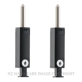 MILES NELSON 281 SECURITY PATIO BOLT 2 PK BLACK