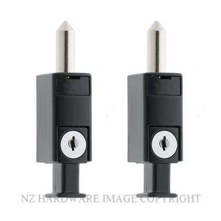 MILES NELSON 282 SECURITY MINI BOLT 2 PK BLACK